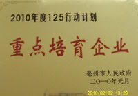 重點培育企業
